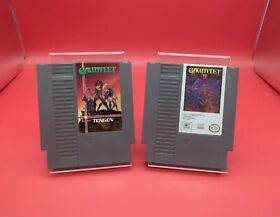 Lote de 2 Paquete Nintendo NES Gauntlet and Gauntlet II