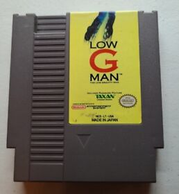Authentic Copy of Low G Man for Nintendo NES