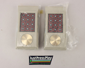 Set of 2 NOS VTG Original OEM Mattel Intellivision II Controllers - 1 Sealed!