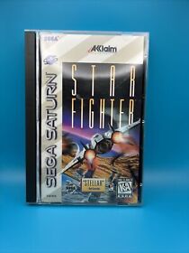Star Fighter (Sega Saturn, 1996) - Box And Manual Only!