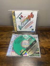 J.League Victory Goal '96 Sega Saturn Japan import NTSC-J Canadian Seller