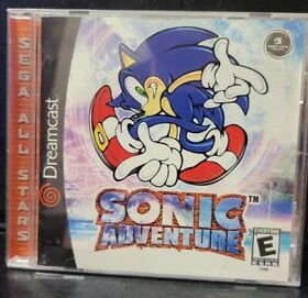 Sonic Adventure (Sega Dreamcast 1999)  Complete Tested all stars