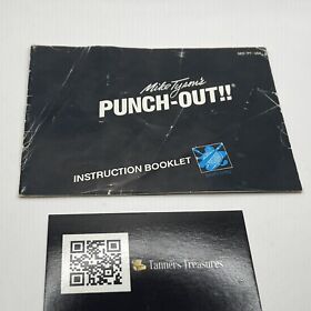 Mike Tyson's Punch Out (Nintendo NES) Instruction Manual only