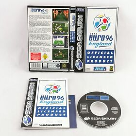 UEFA Euro 96 England Sega Saturn Complete PAL