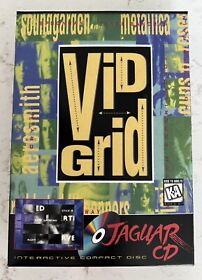 VidGrid (Atari Jaguar CD) Custom CD Style Big Box