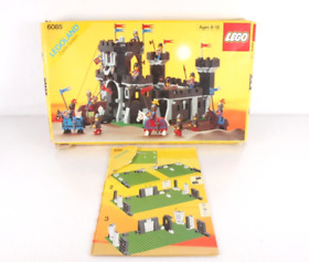 LEGO Castle System 6085 Black Monarch's Castle Empty Box & Instructions 1988