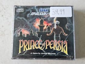 PRINCE OF PERSIA SEGA MEGA CD PAL CIB 1993 VIDEO GAME US SELLER 670-2995-50 4652