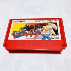 Mighty Final Fight Famicom NES Cartrage Only Cpcom Used Japan Import Authentic