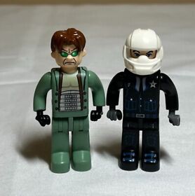 Lego Minifigure - 4858 Doc Ocks Crime Spree - Lot of 2