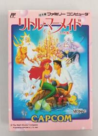 Famicom Software The Little Mermaid CAPCOM
