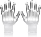 WEICHUANGXIN Light-Up Skeleton Hand Gloves Adjust Modes LED Gloves New Fun Cool