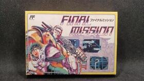 [Used] Natsume FINAL MISSION Boxed Nintendo Famicom Software FC from Japan