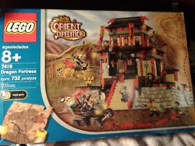 LEGO 7419 Orient Expedition Dragon Fortress RARE RETIRED FS NIB