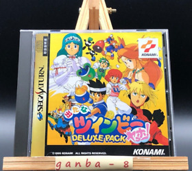 Detana TwinBee Yahho (Deluxe Pack) (Sega Saturn,1995) from japan