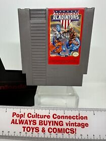 1993 Nintendo NES GameTek American Gladiators Game Inv-730