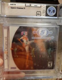 Space Channel 5 (Sega Dreamcast, 2000) Brand New Sealed! WATA 9.8 A+