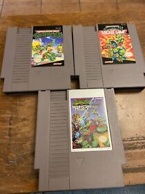 Teenage Mutant Ninja Turtles 1, II, & III  NES Nintendo