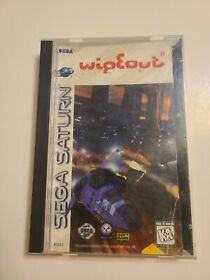 Wipeout (Sega Saturn, 1996) Complete CIB Game Tested Working With RaRe ReG CaRD