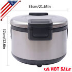 19L Electric Sushi Rice Warmer Commercial Non-stick Inner Pot Rice Cooker NEW