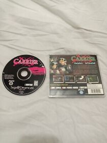 Carrier (Sega Dreamcast, 2000), Disc and Case.
