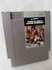 Where in Time is Carmen Sandiego? for Nintendo NES - Cartridge Only