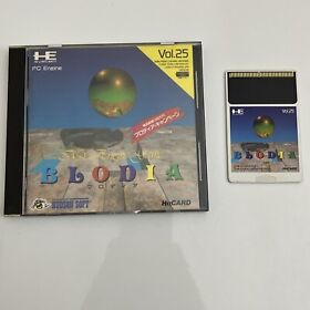 Blodia Time Ball - PC Engine NTSC-J JAPAN HuCard Puzzle Game