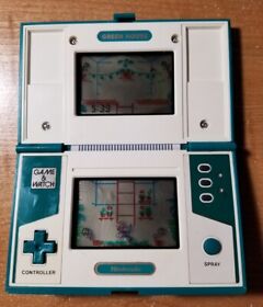 Nintendo Game & Watch Handheld (Green House GH-54) (TESTED AND WORKING)