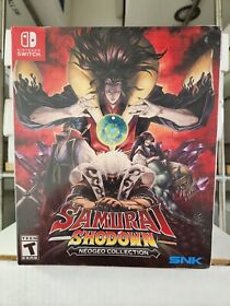 Samurai Showdown NEOGEO Collection Classic Edition LRG Nintendo Switch Brand New