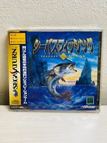 Seabass Fishing Sega Saturn SS Brand New Japan Game