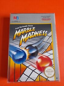 Marble Madness - Nintendo NES - VGC - Boxed W/Manual - PAL A UKV