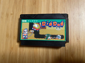 USED Dig Dug FC Famicom Nintendo Japan