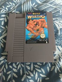 Tecmo World Wrestling NES Nintendo Cart Only PAL-A 