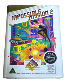 Impossible Mission 2 Nintendo HES NES Boxed PAL Piggy Back #2