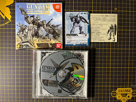 Gundam Side Story 0079: Rise From the Ashes Sega Dreamcast, 2000 W/Card Clean