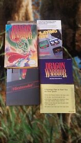 New Dragon Warrior (NES, 1989) - Open Box. Has instructions and poster