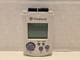 Official OEM Sega Dreamcast VMU MemoryCard HKT-7000 White Japan import US Seller