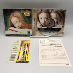 Digital Dance Mix vol.1 Namie Amuro W/Spine+Reg card Sega Saturn SS Japan NTSC-J