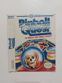 Pinball Quest NES box only