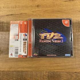 Fighting Vipers 2 w/sc Dreamcast Japanese Import Japan Resident Evil