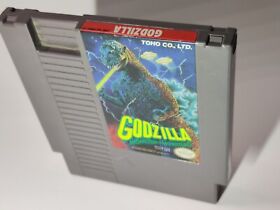 Authentic Godzilla: Monster of Monsters Nintendo System 1989 NES Tested Cart!!