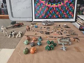 Star Wars Micro Machines Lot Of 90+ Pieces Playsets+ Acces 90s Vtg+ LFL Trl8#175