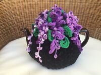 NEW  Handmade Tea Cozy Wisteria Flowers   From Ukrainian Designer