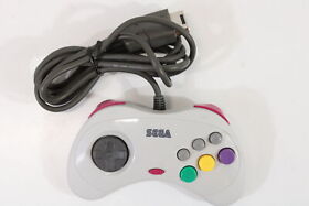 Official Sega Saturn White Controller Purple C Button HSS-0101 OEM SS Japan 111