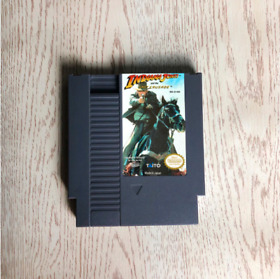 Indiana Jones and the Last Crusade 8_bit Video Game Console Card for NES