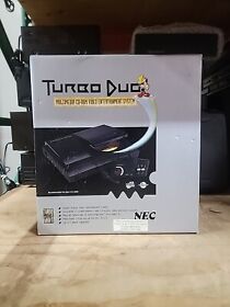 NEC Turbografx Turbo Duo Console W/ 2 Controllers - Super Clean - Authentic