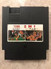 2 in 1 - Contra & Side pocket - [ Nintendo ] NES Cartridge