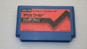 Famicom Games  FC " Devil World " TESTED /551079