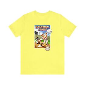 BASEBALL STARS MLB 90s Vintage Mens NES Gaming Bella Premium Blend T-Shirt