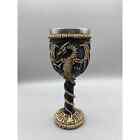Renaissance Fair Medieval Dragon Wine Drinking Goblet D&D Game of Thrones Style