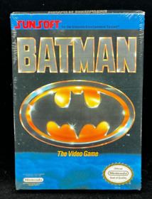 Batman the Video Game Nintendo NES SUNSOFT Factory Sealed New Authentic